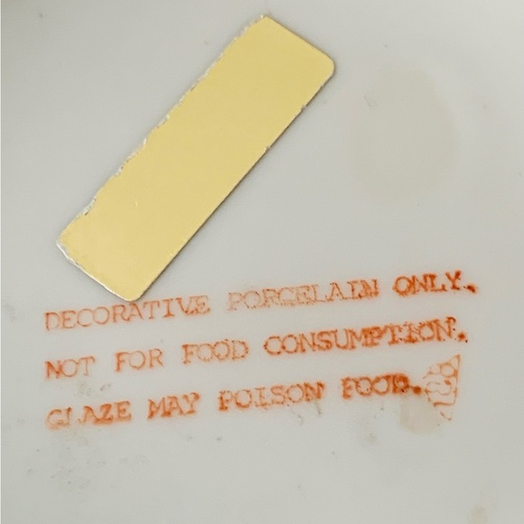 Antique porcelain hand made Floral Decorative Multicolor Candy dish - Picture 3 of 8